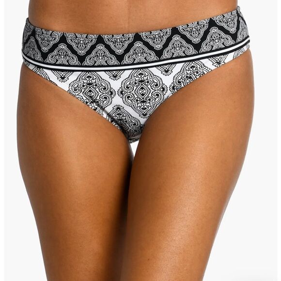 LA Blanca Oasis Tile Bikini Bottom NWT Size  12 - Picture 3 of 3